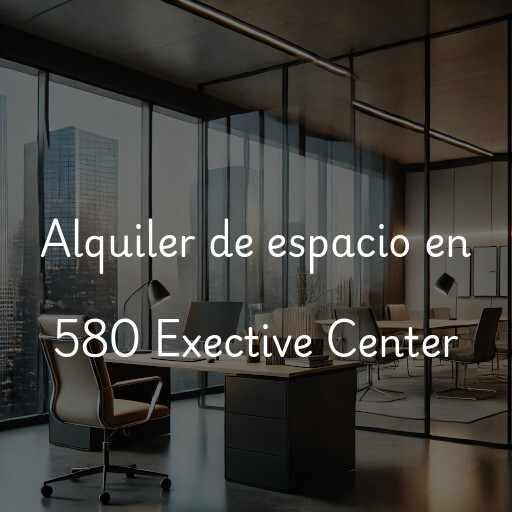 Alquiler de espacio en 580 Exective Center