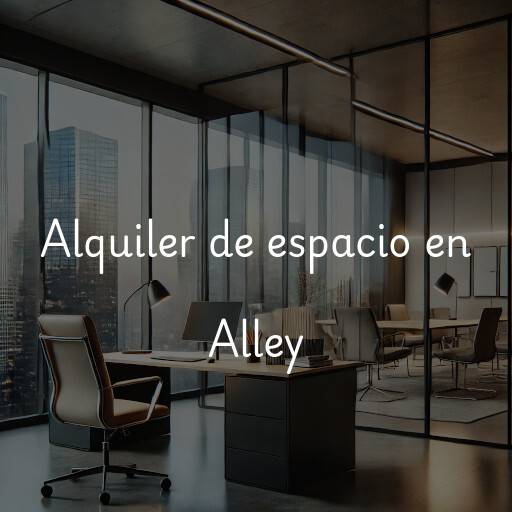 Alquiler de espacio en Alley