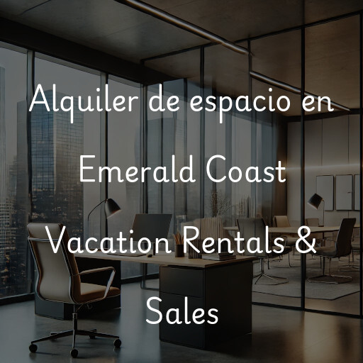 Alquiler de espacio en Emerald Coast Vacation Rentals & Sales