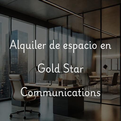 Alquiler de espacio en Gold Star Communications