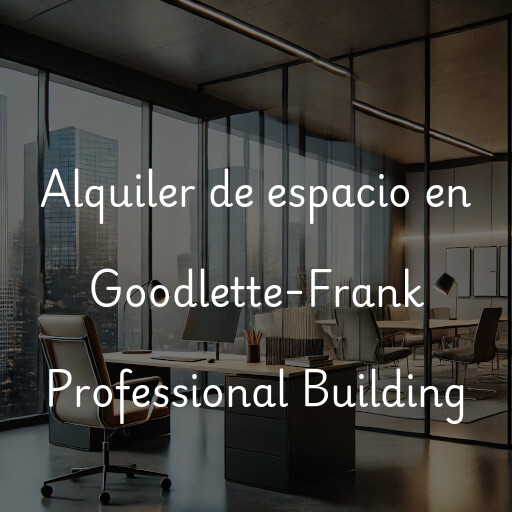 Alquiler de espacio en Goodlette-Frank Professional Building