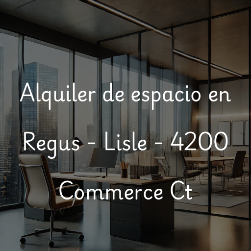 Alquiler de espacio en Regus - Lisle - 4200 Commerce Ct