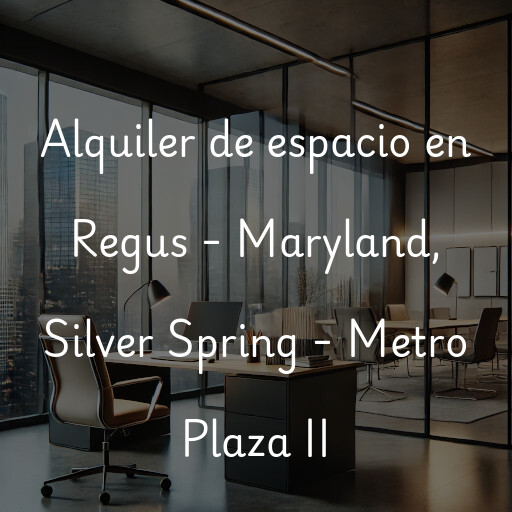 Alquiler de espacio en Regus - Maryland, Silver Spring - Metro Plaza II