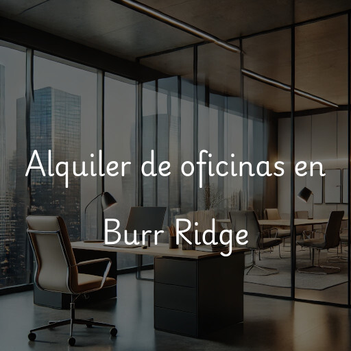 Alquiler de oficinas en Burr Ridge