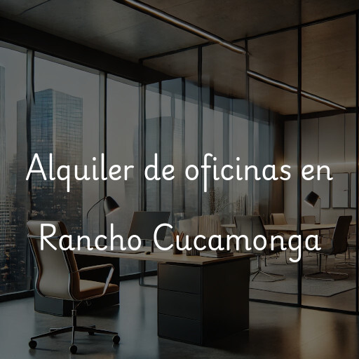 Alquiler de oficinas en Rancho Cucamonga